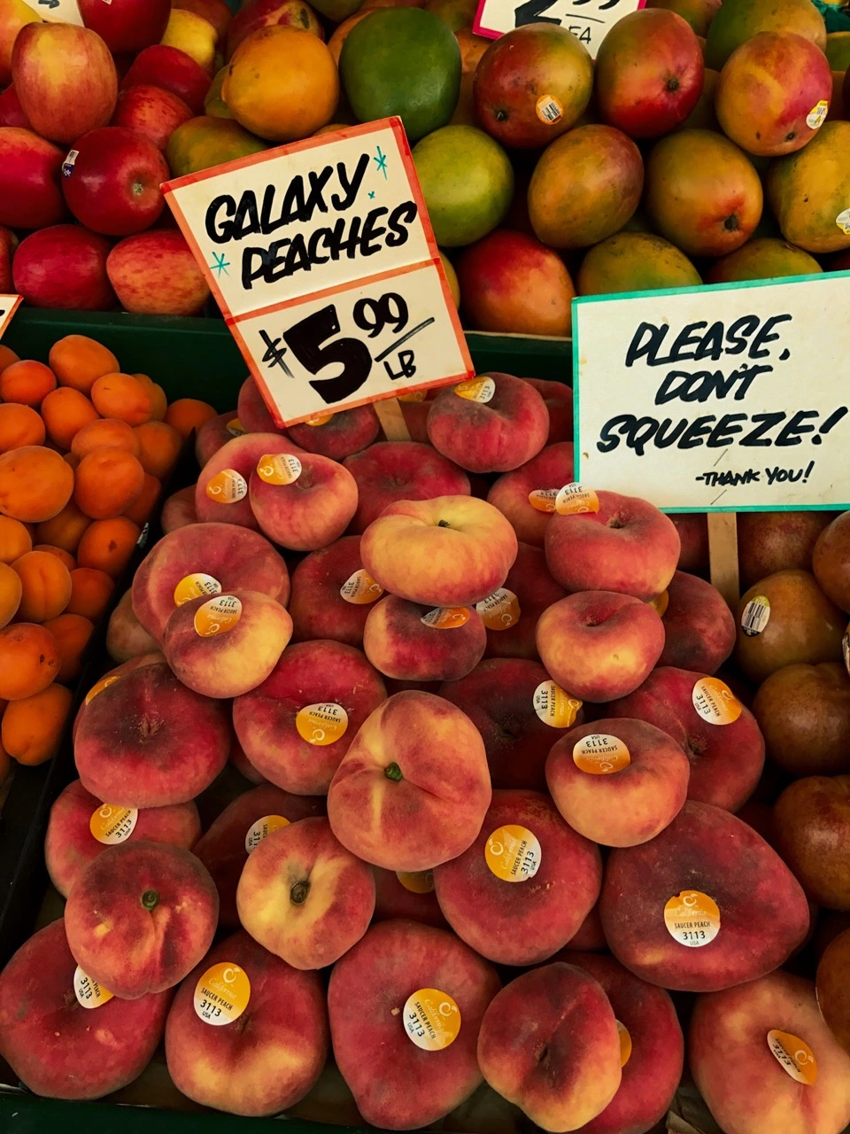 Fruit Display at Pike Place Market